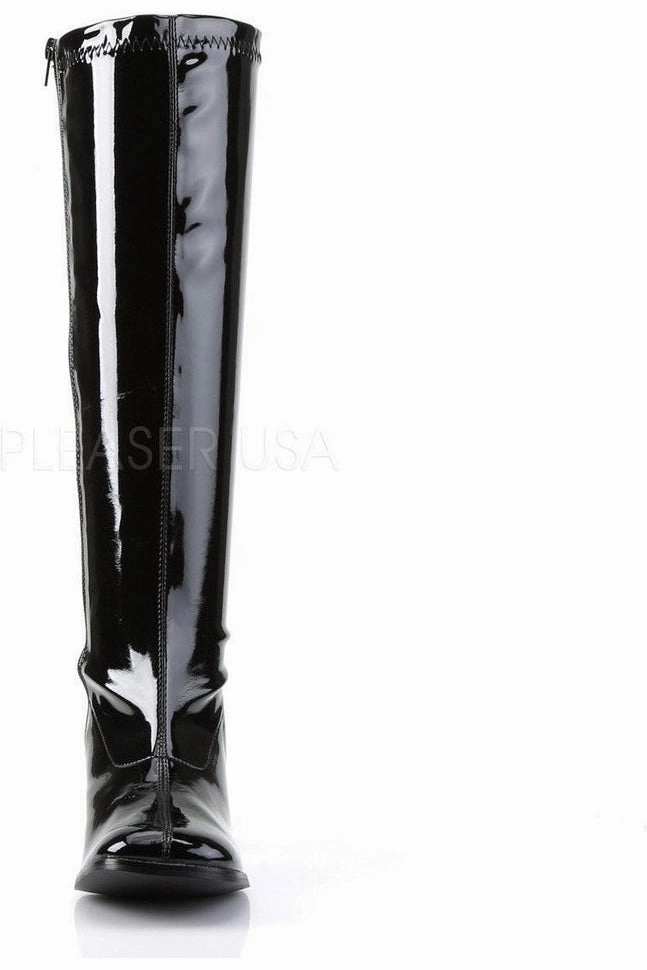 GOGO-300WC Go Go Boot | Black Patent