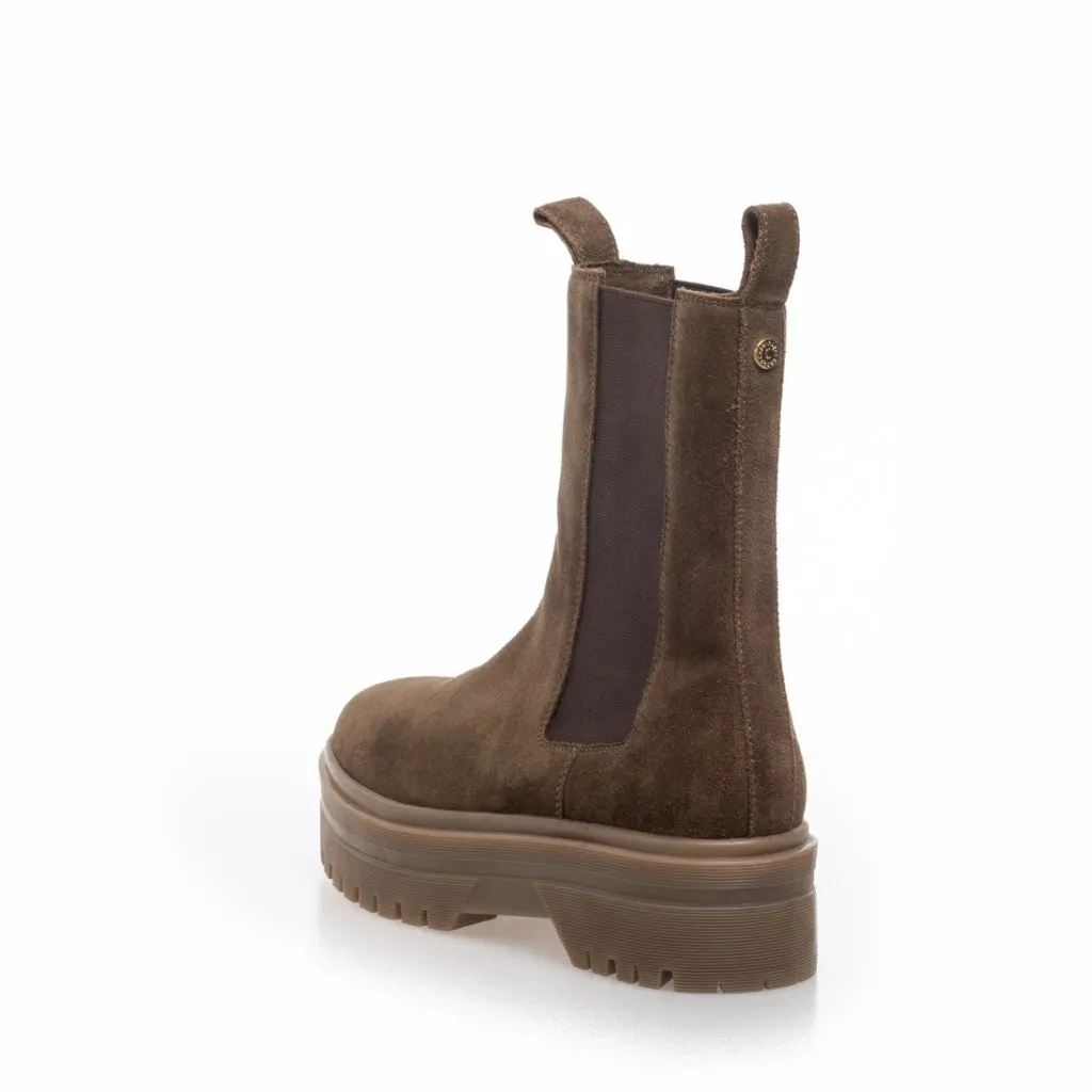 GOING SUEDE 22 - ARMY w/brown sole
