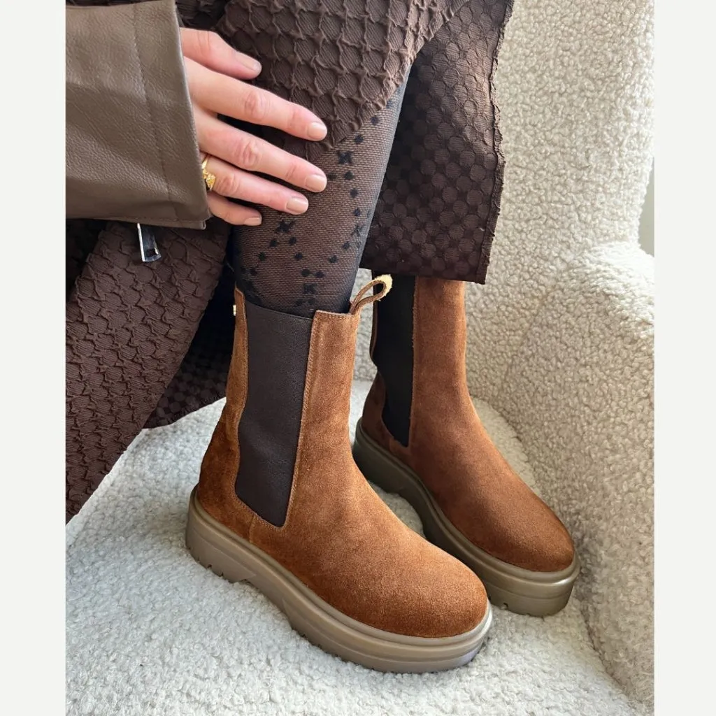 GOING SUEDE 22 - ARMY w/brown sole