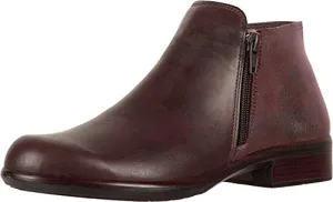 Helm Bootie (26030) - Ink Leather/Midnight Blue Suede