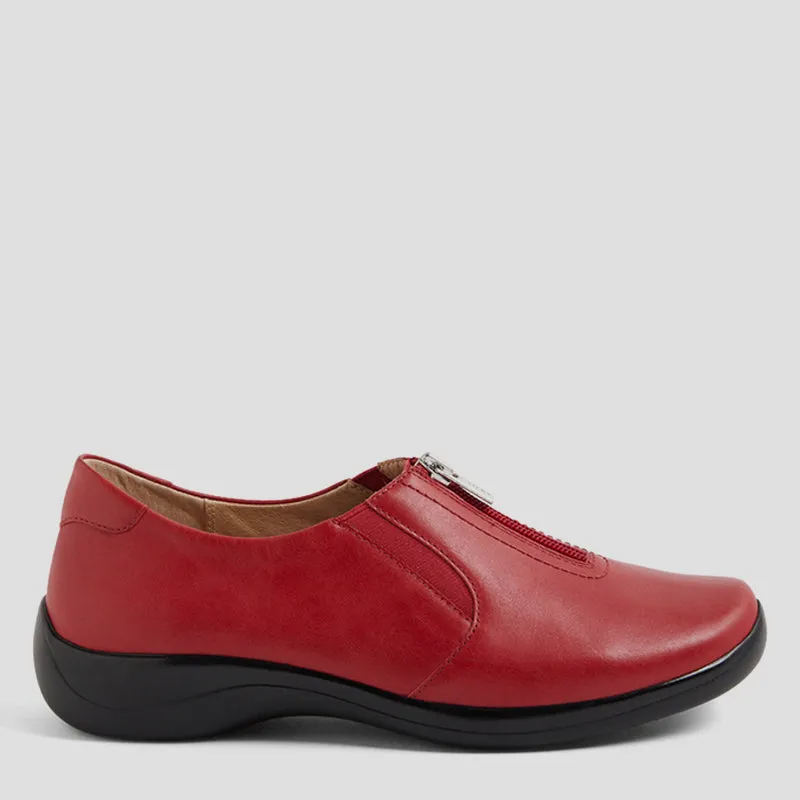 JENDOU XF - DARK RED LEATHER