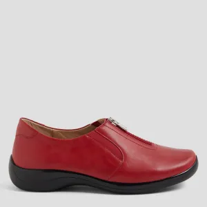 JENDOU XF - DARK RED LEATHER