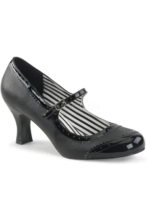 JENNA-06 Pump  | Black Patent