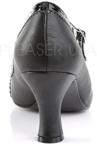 JENNA-06 Pump  | Black Patent