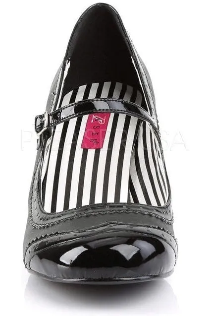 JENNA-06 Pump  | Black Patent