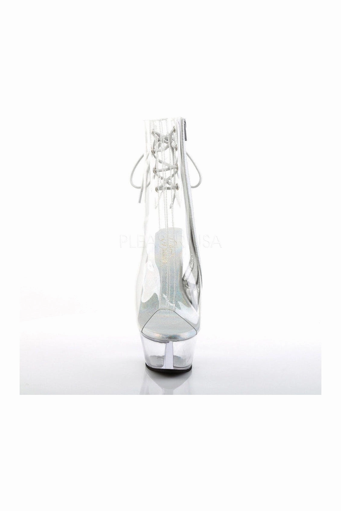 KISS-1018C Platform Boot | Clear Vinyl