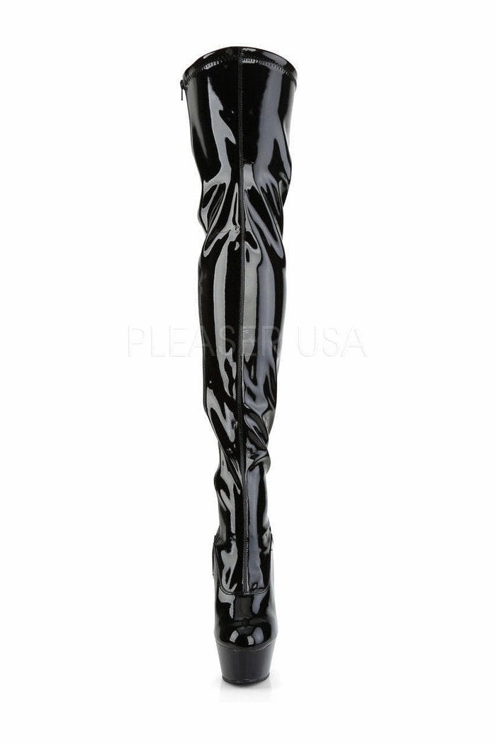 KISS-3000 Platform Boot  | Black Patent