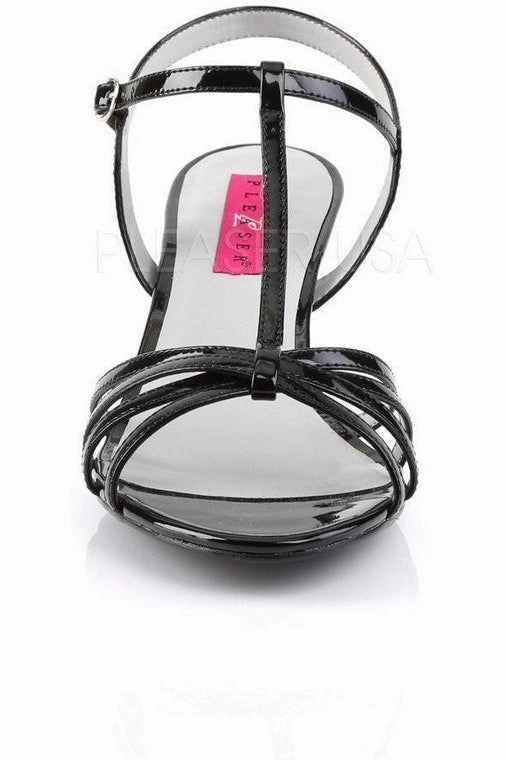 KITTEN-06 Sandal  | Black Patent