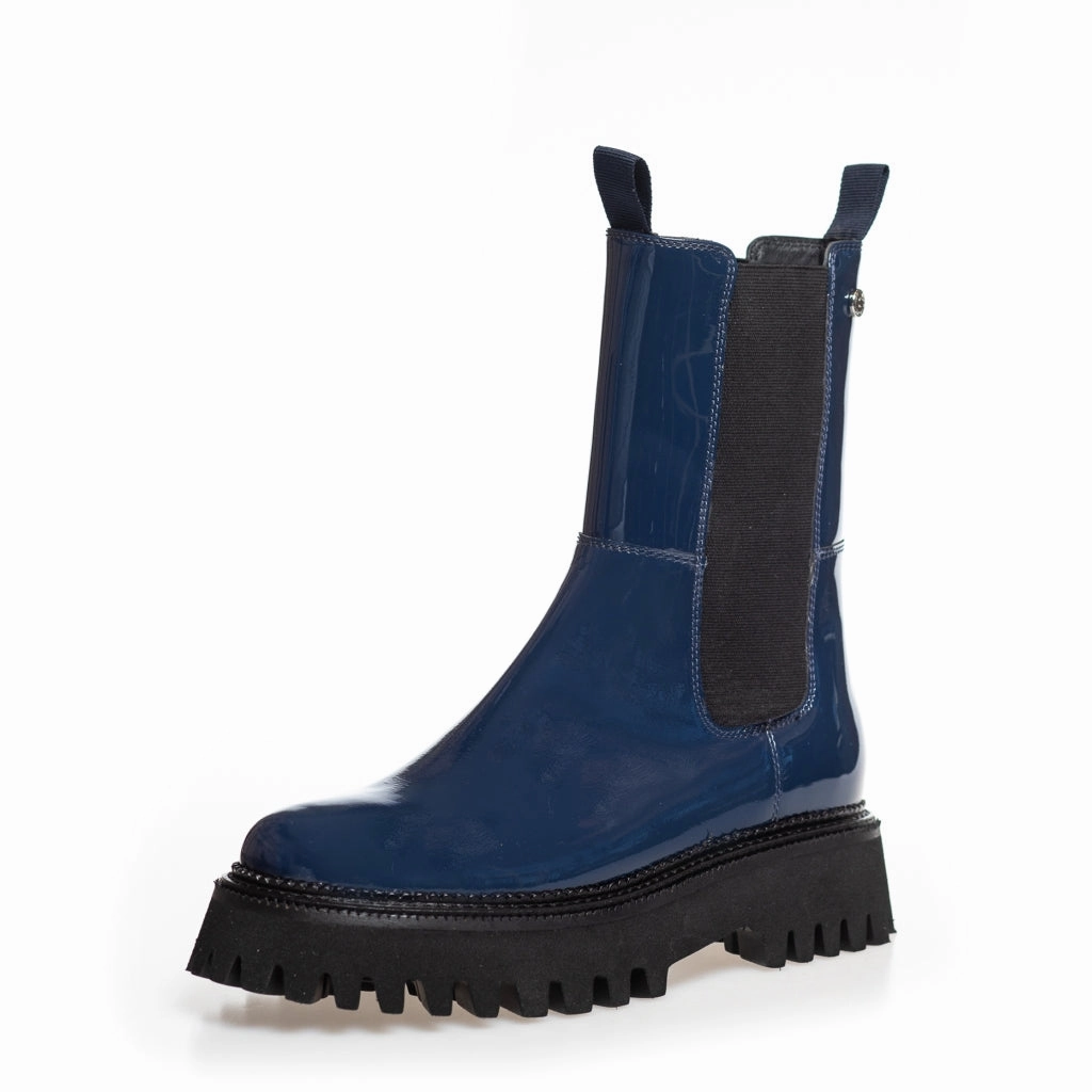 LEMON PATENT - DARK BLUE PATENT
