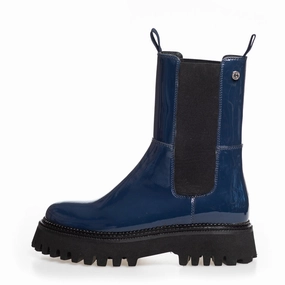 LEMON PATENT - DARK BLUE PATENT