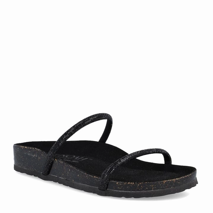 Lidia Women's Vegan Sandals | Black