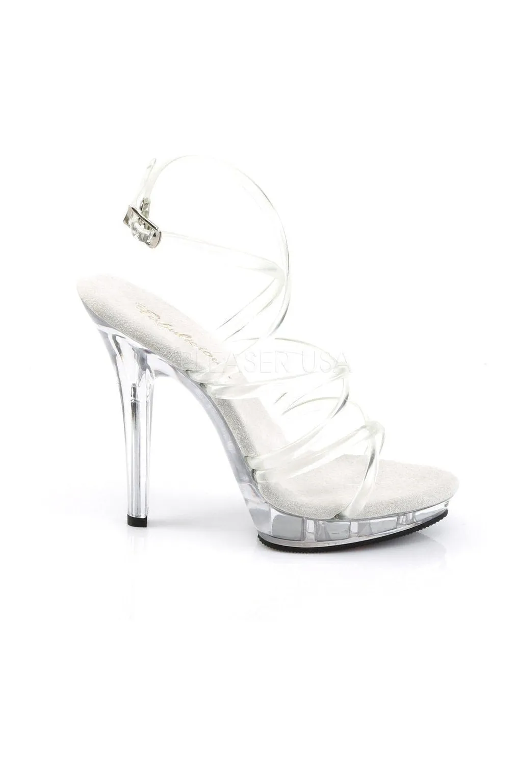 LIP-106 Sandal | Clear Vinyl