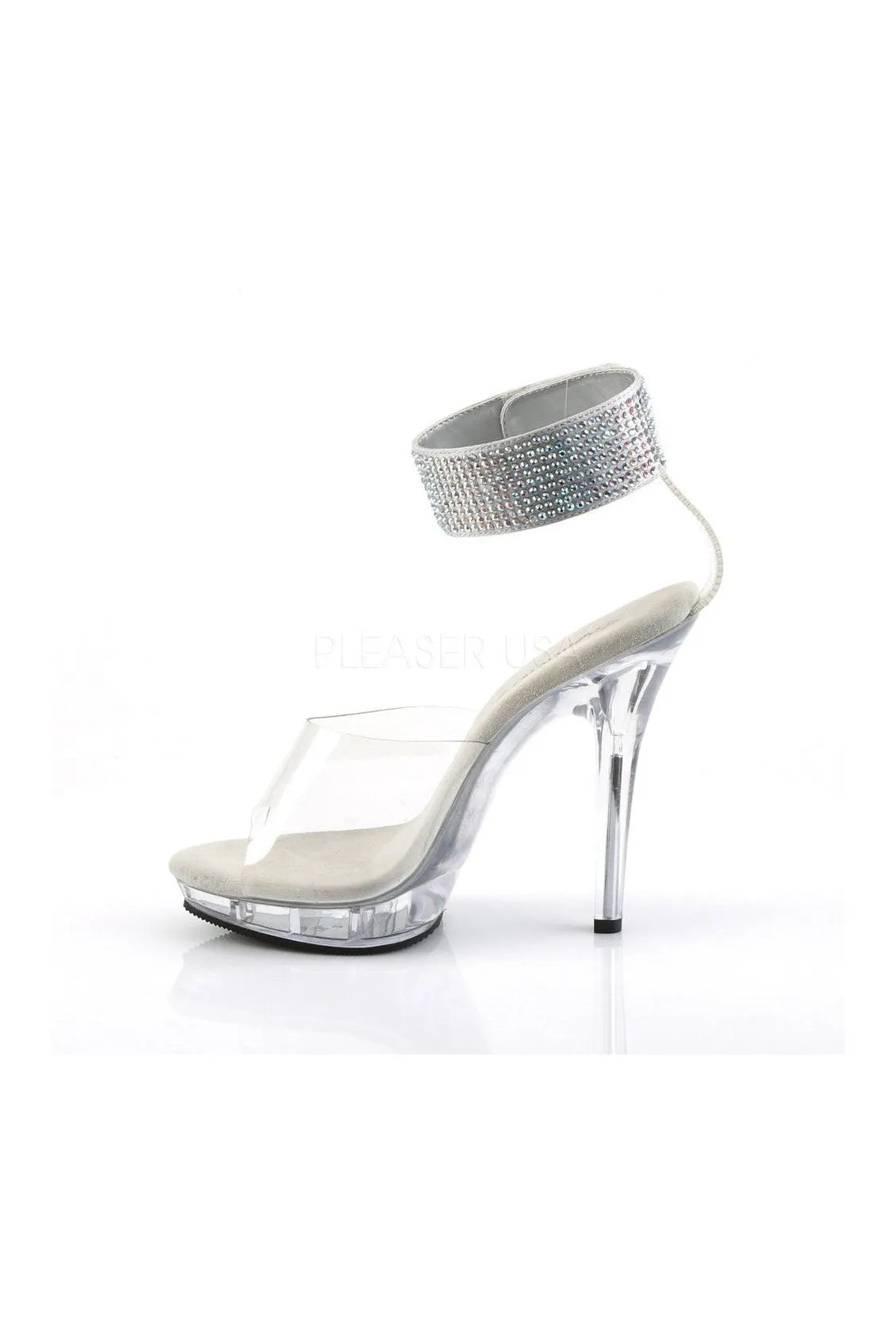 LIP-142 Sandal | Clear Vinyl