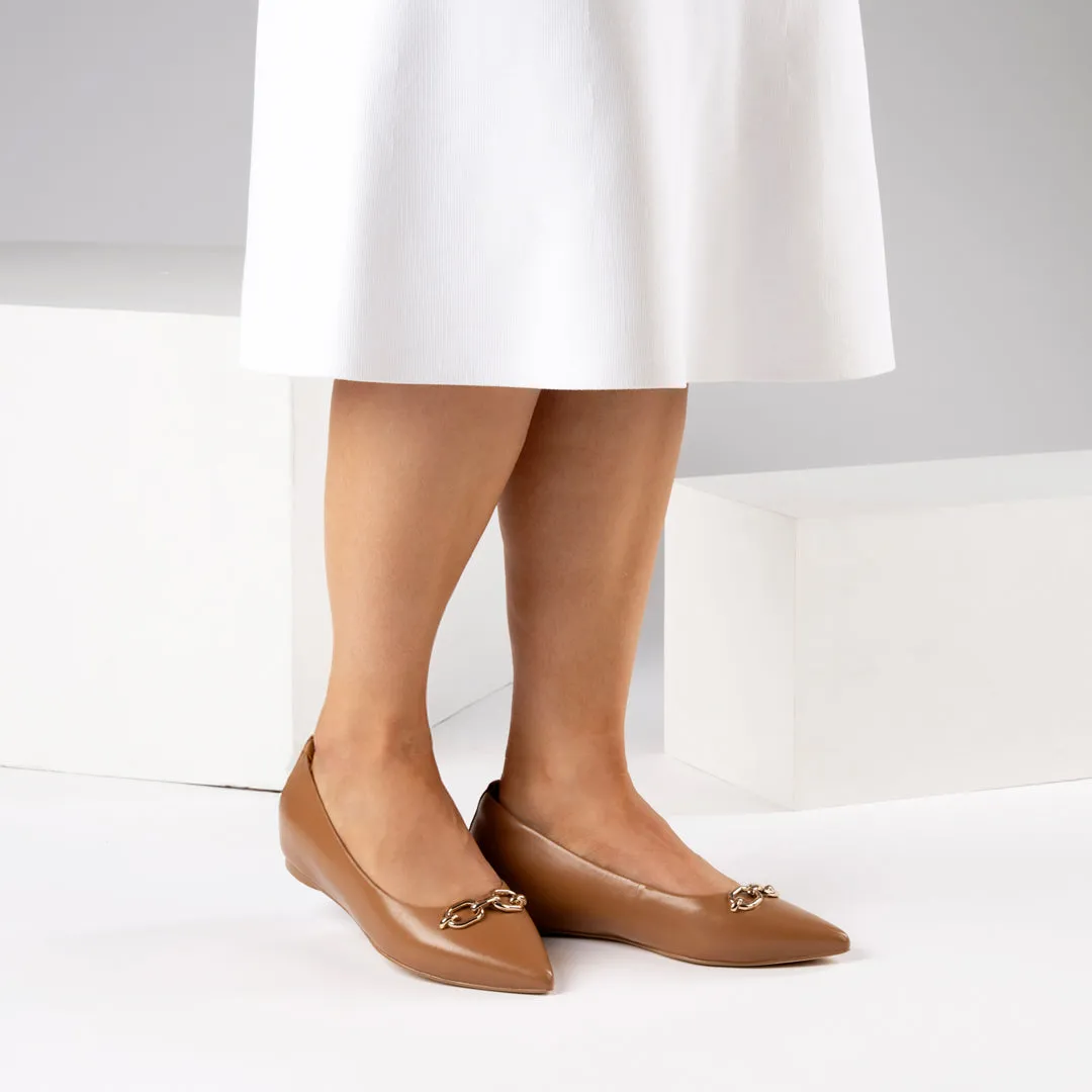 LONDON F4 - TAN LEATHER