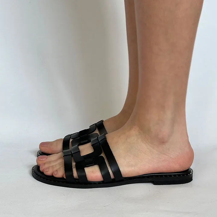 MAKIS KOTRIS 04-036 BLACK SLIDES
