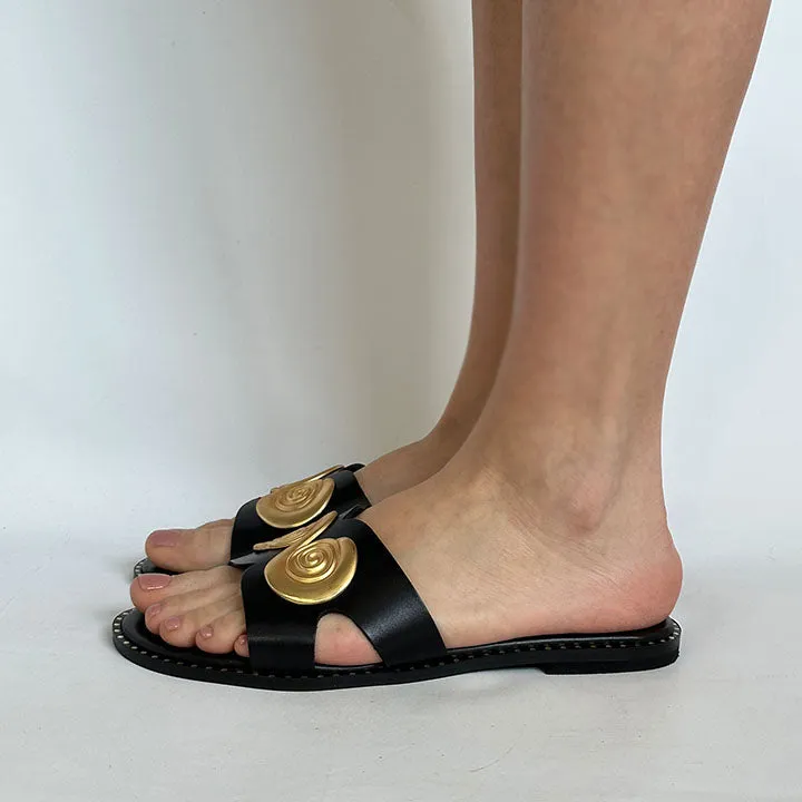 MAKIS KOTRIS 04-038 BLACK SLIDES