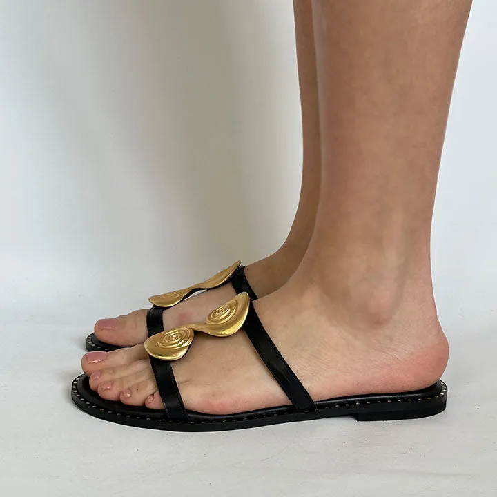 MAKIS KOTRIS 04-039 BLACK SLIDES