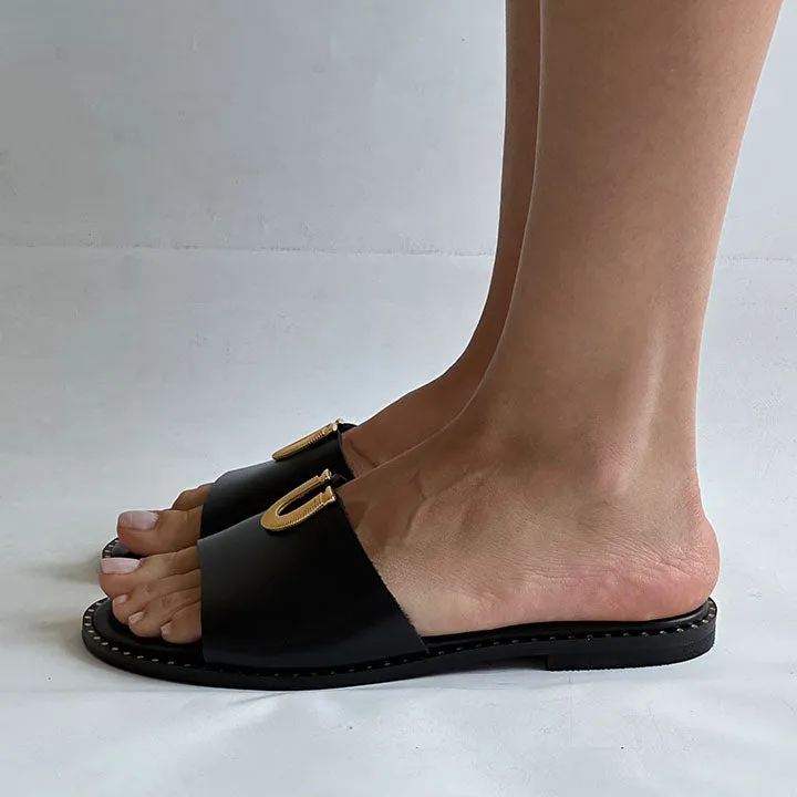 MAKIS KOTRIS 04-040 BLACK SLIDES