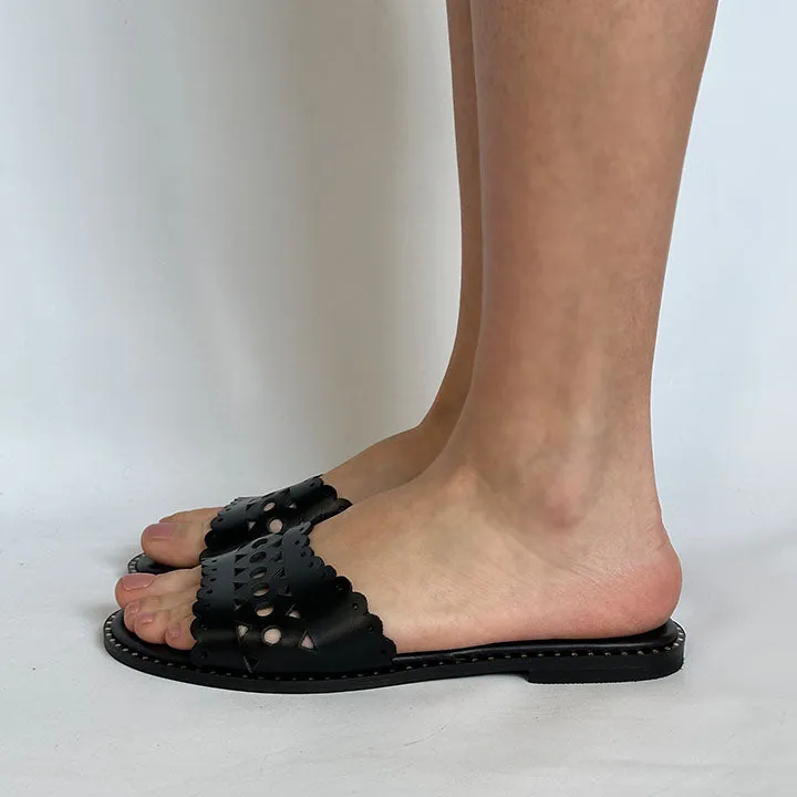 MAKIS KOTRIS 04-902-X BLACK SLIDES
