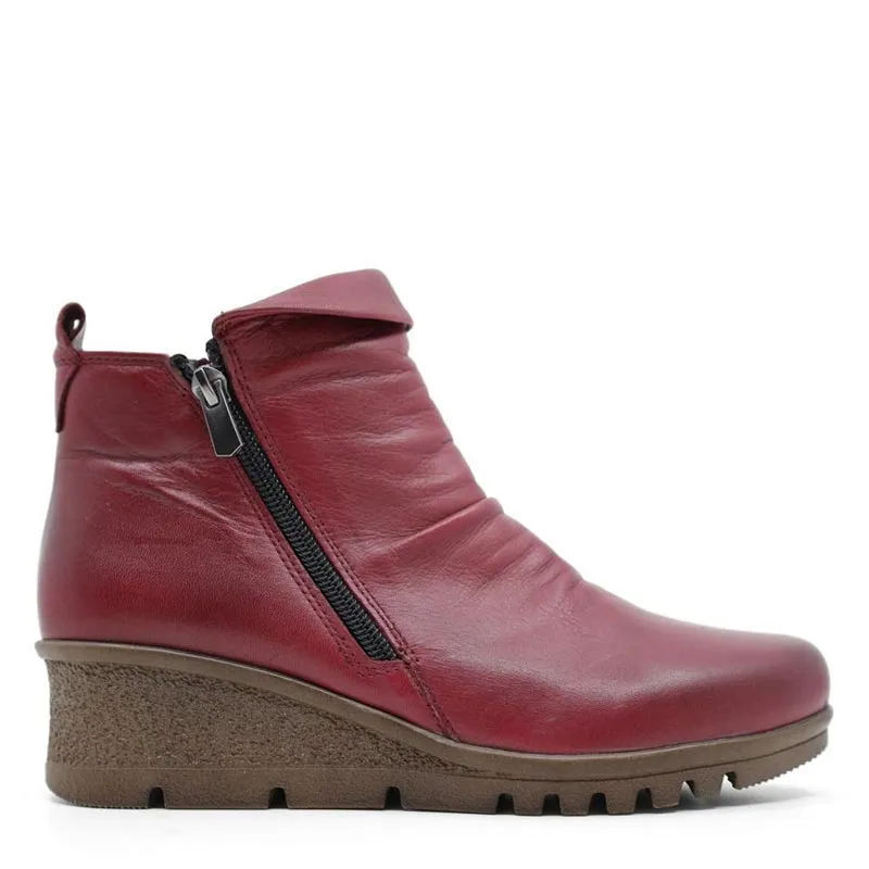 MALVIN - BORDEAUX LEATHER FINAL SALE