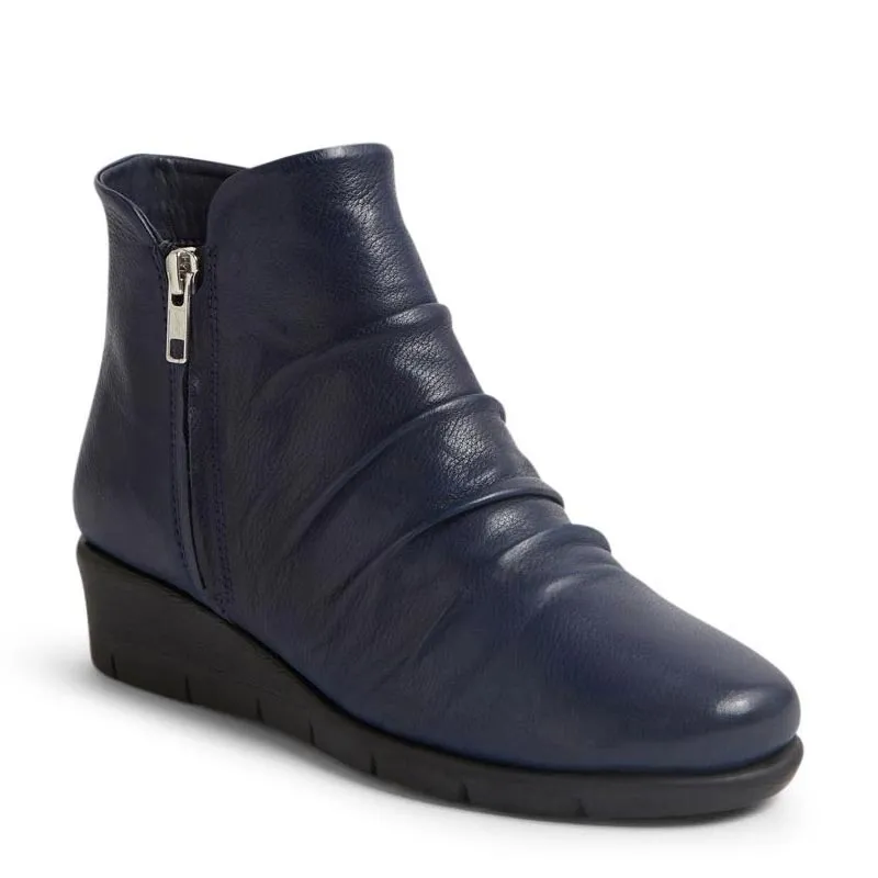MAXIE - DEEP OCEAN LEATHER FS