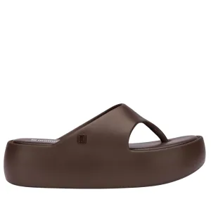 MELISSA FREE FUZZY PLATFORM AD BRONZE SLIDES