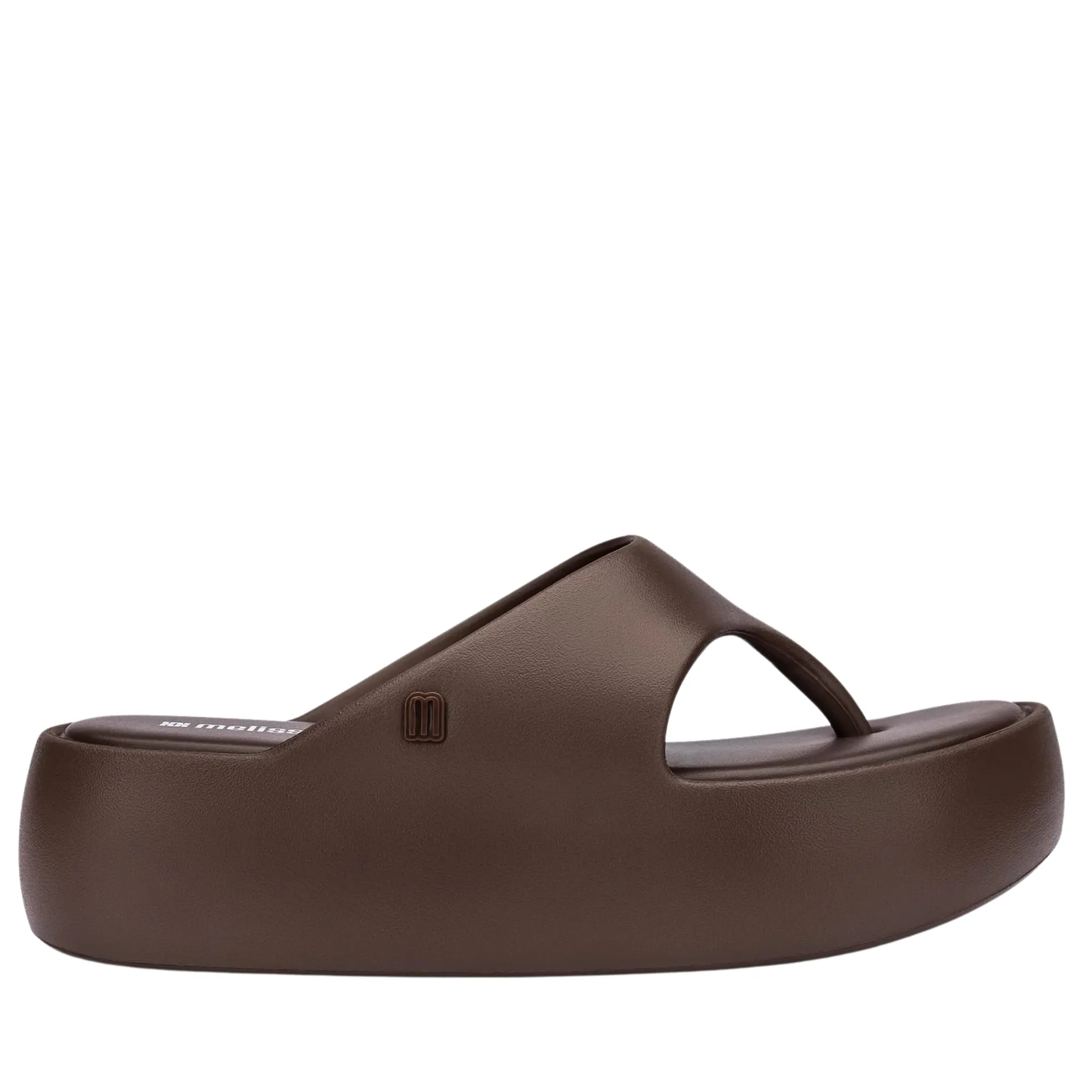 MELISSA FREE FUZZY PLATFORM AD BRONZE SLIDES