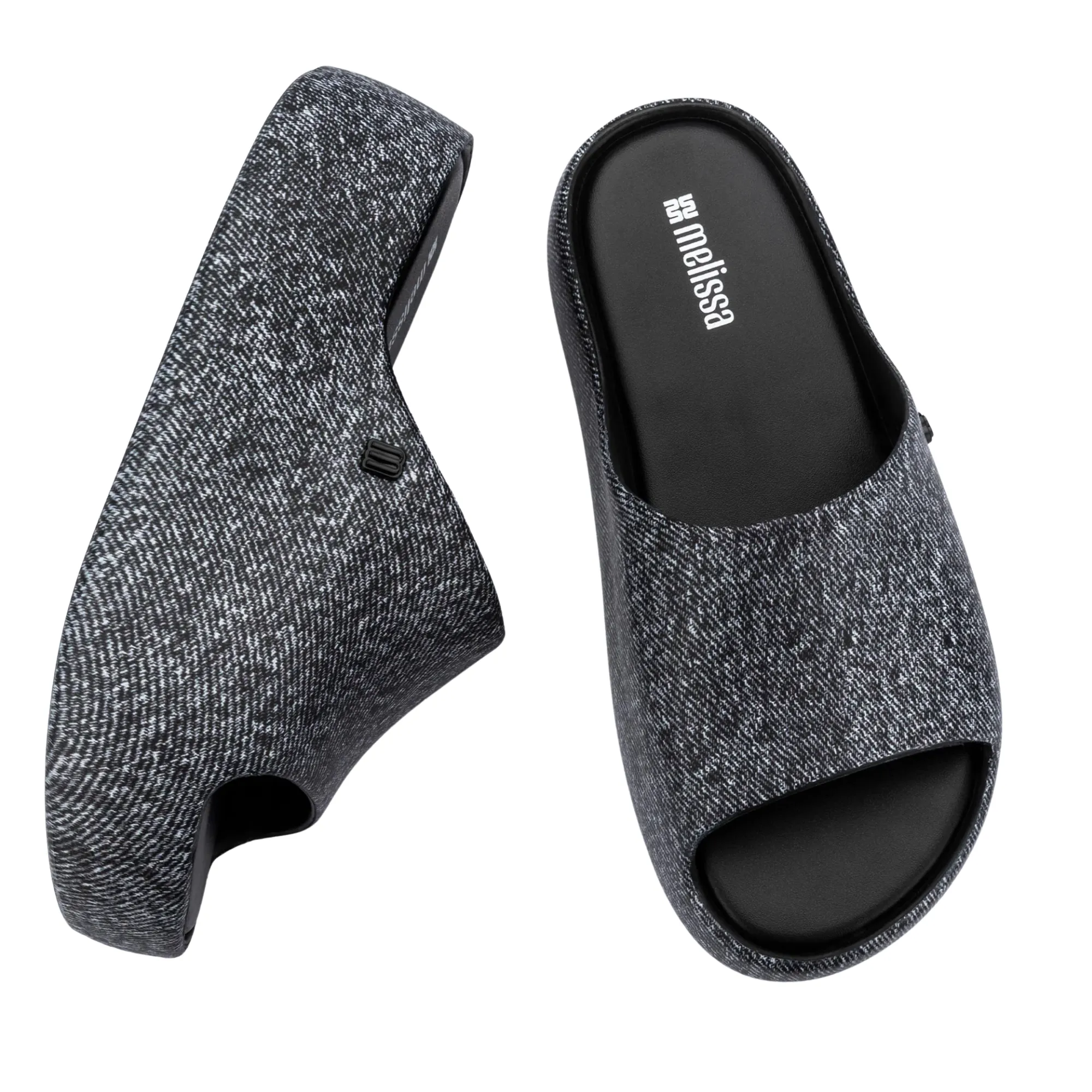 MELISSA HARPER GLITTER SLIDES