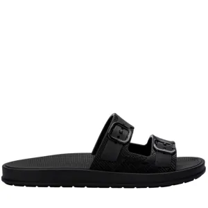 MELISSA SUN CRUISE BLACK SLIDES