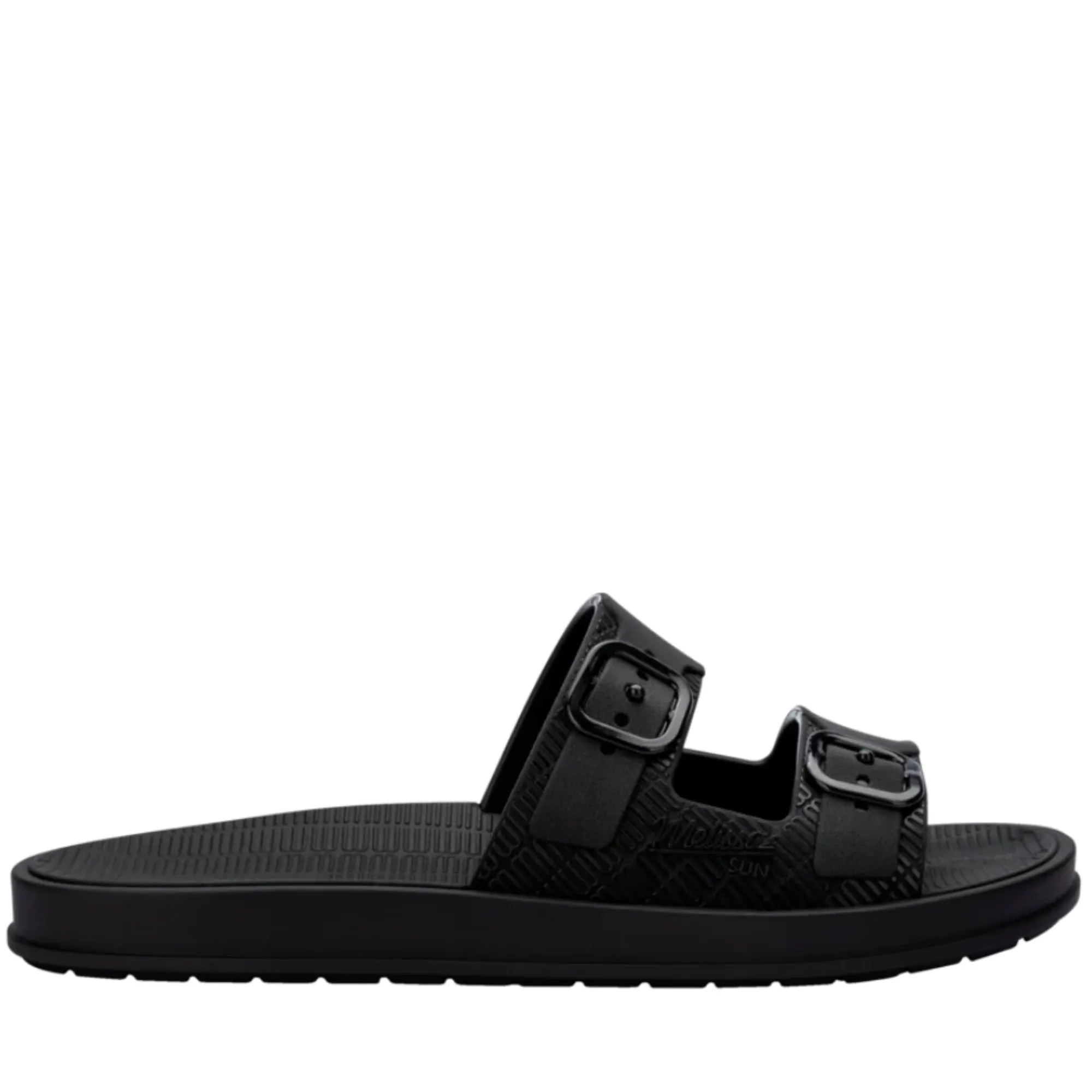 MELISSA SUN CRUISE BLACK SLIDES