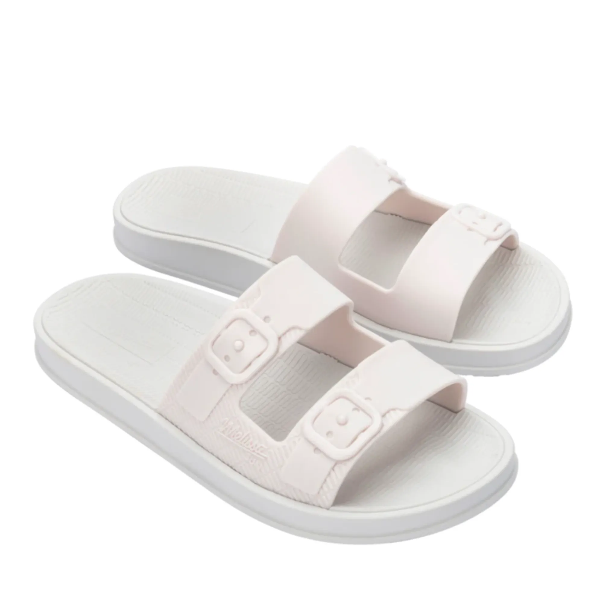 MELISSA SUN CRUISE WHITE SLIDES