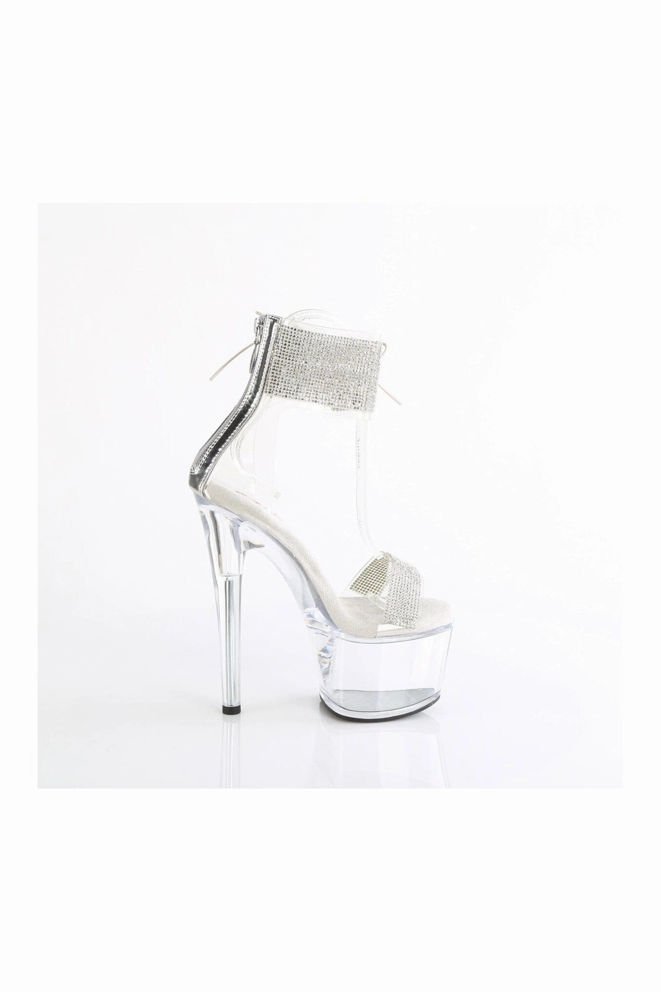 PASSION-727RS Clear Vinyl Sandal
