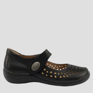 PIPER W - BLACK LEATHER FS
