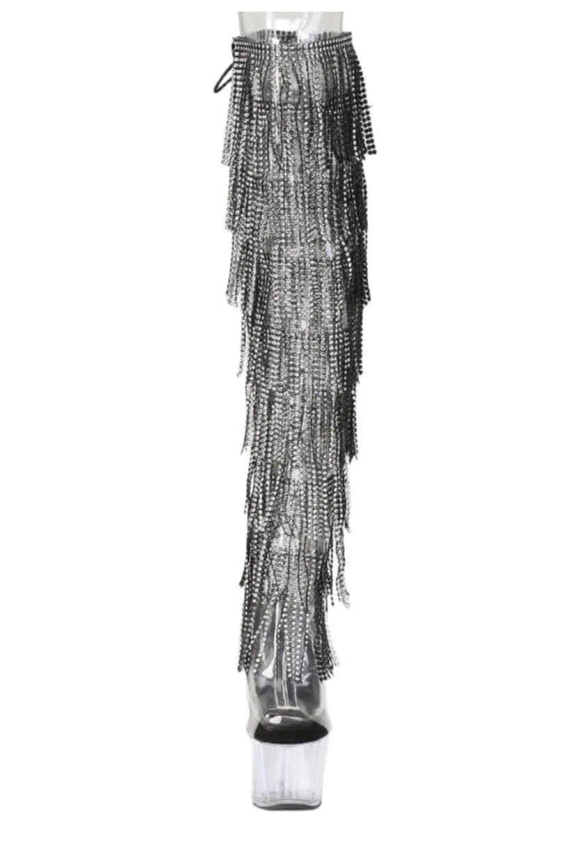 Pleaser ADORE-3019C-RSF Thigh Boot
