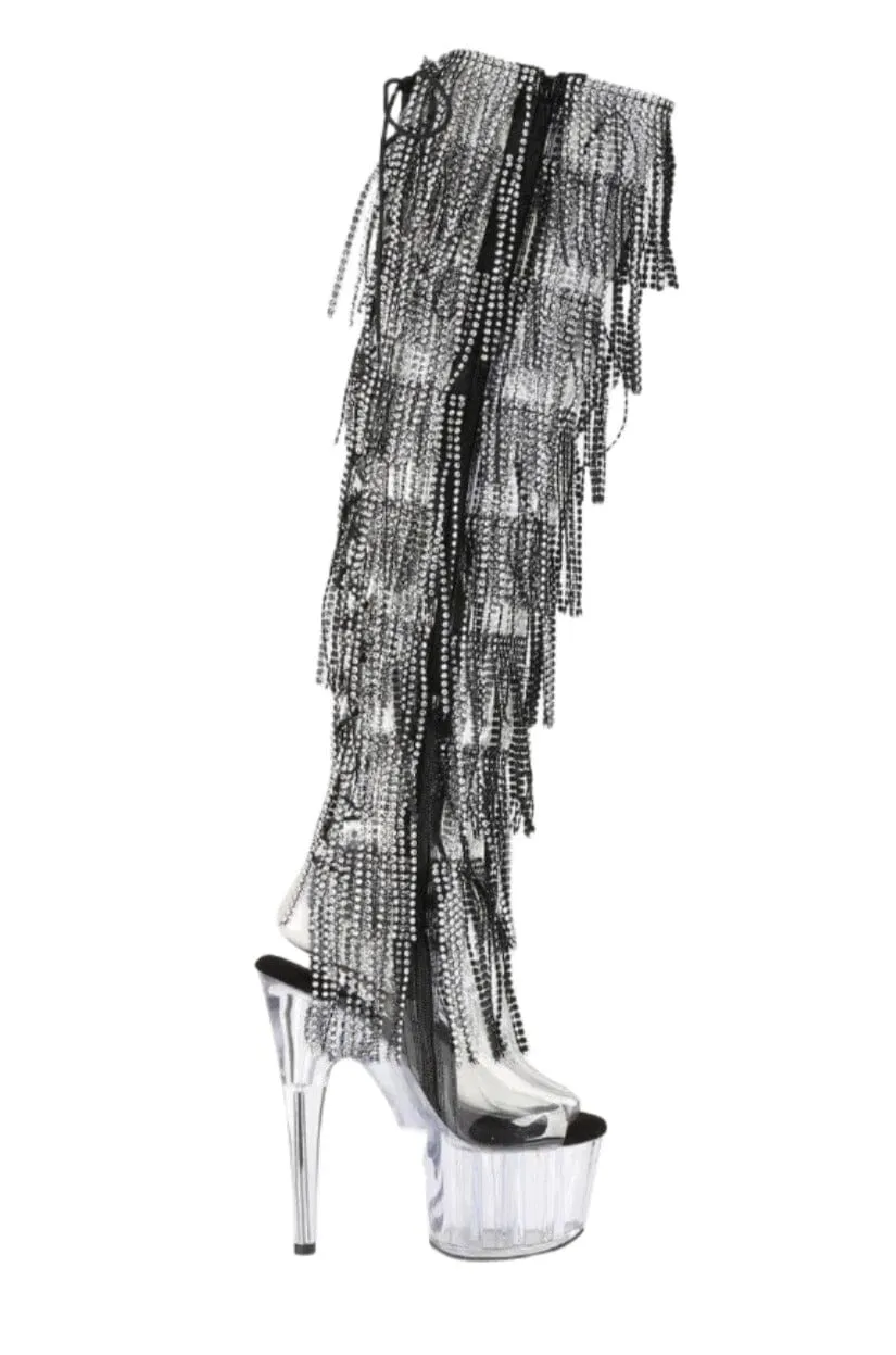 Pleaser ADORE-3019C-RSF Thigh Boot