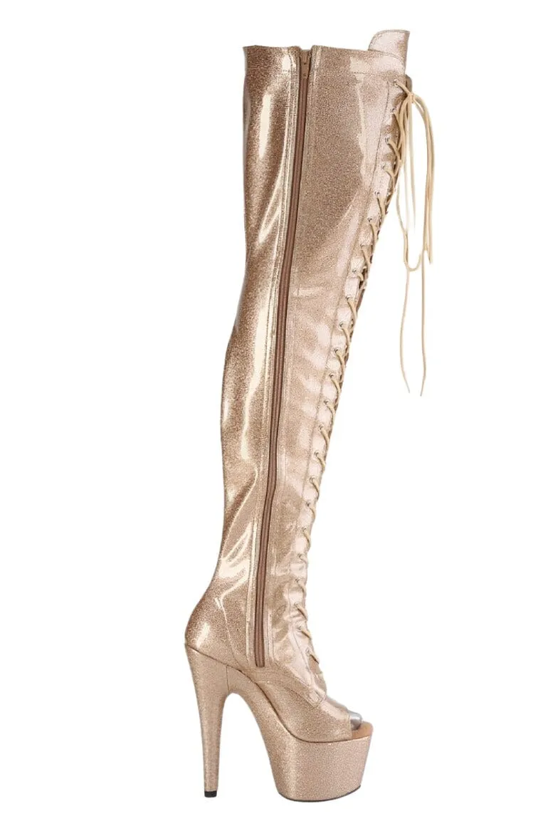 Pleaser ADORE-3021GP Thigh Boot