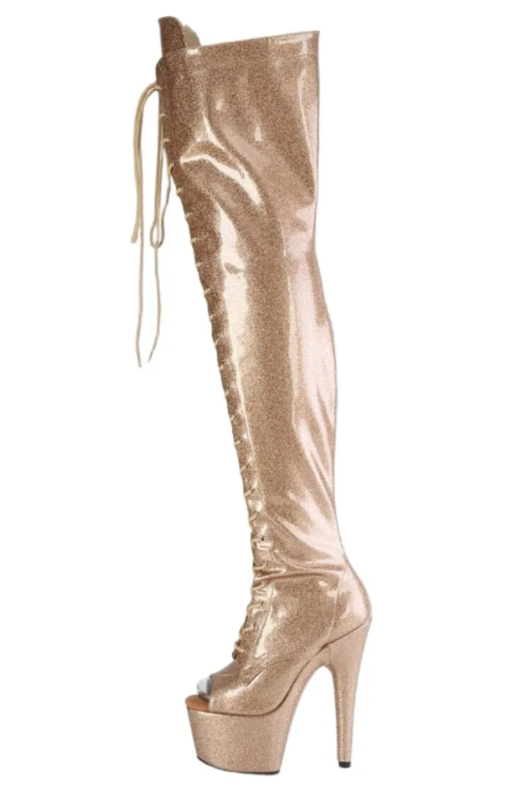 Pleaser ADORE-3021GP Thigh Boot