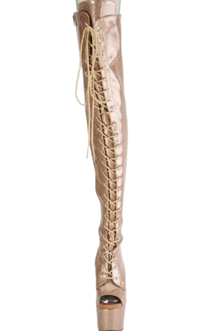 Pleaser ADORE-3021GP Thigh Boot