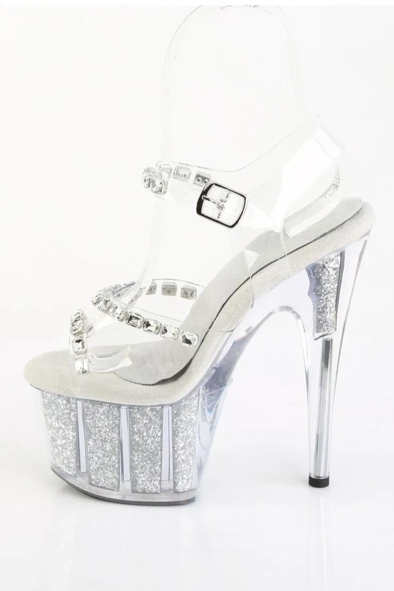 Pleaser ADORE-708PREM-STNG Sandal