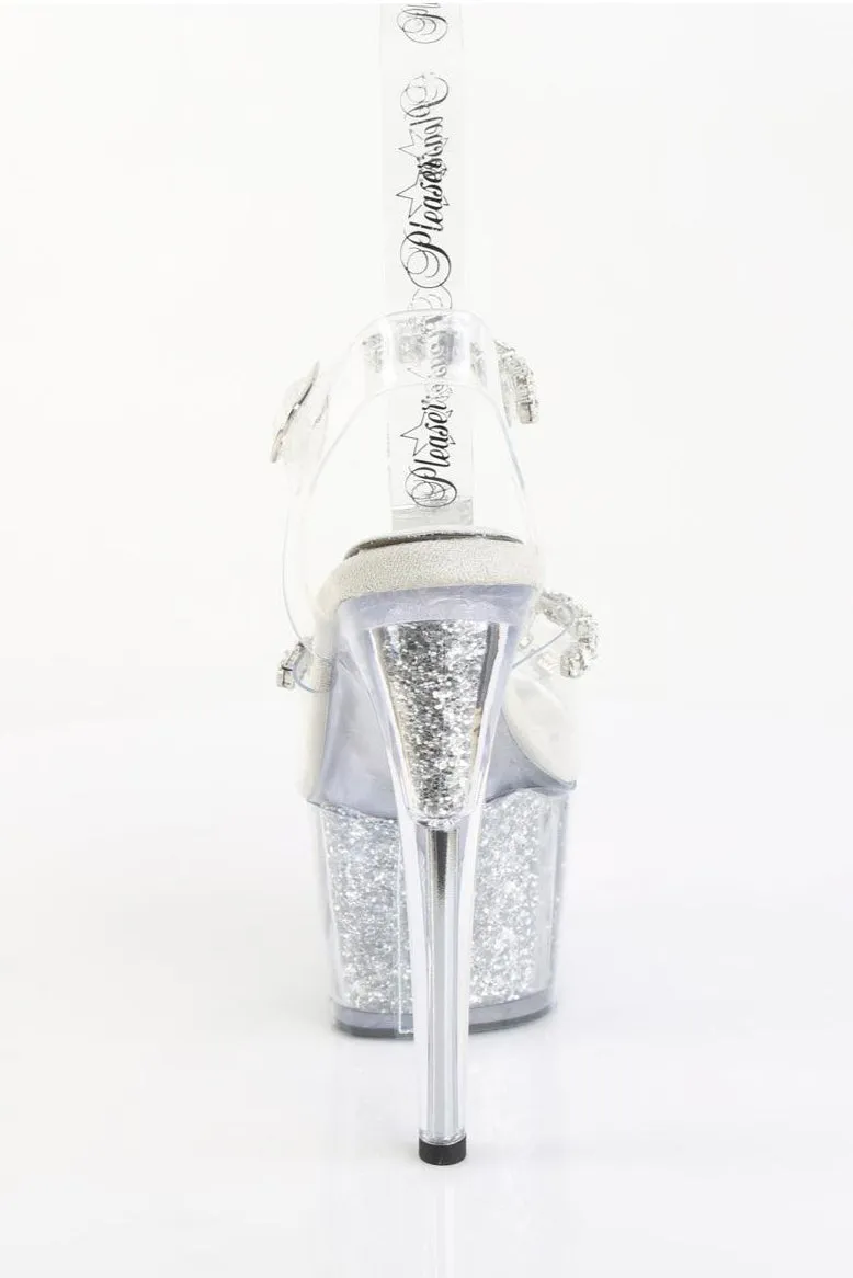 Pleaser ADORE-708PREM-STNG Sandal