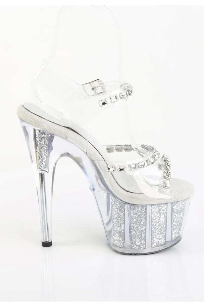 Pleaser ADORE-708PREM-STNG Sandal