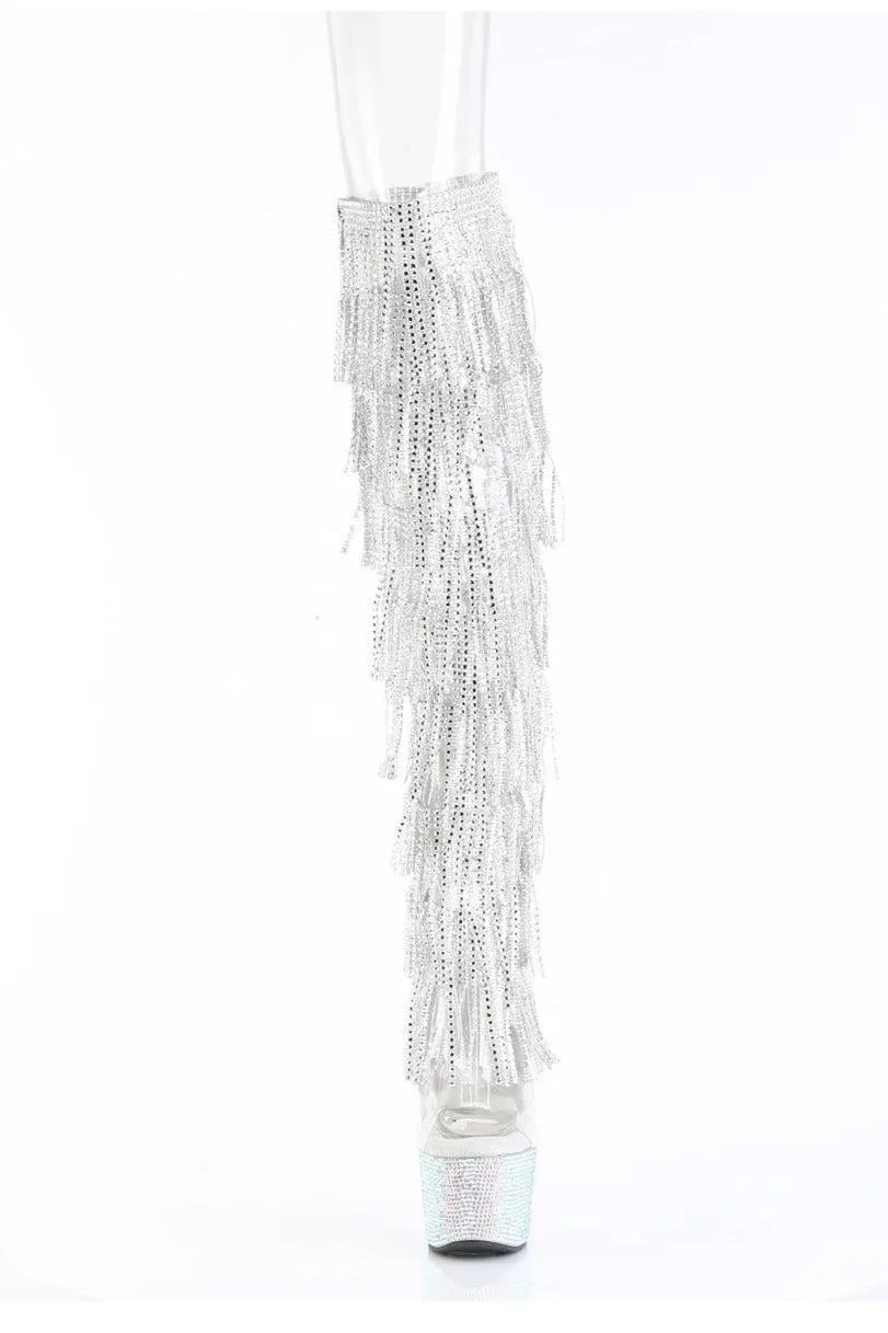 Pleaser BEJEWELED-3019C-RSF Thigh Boot