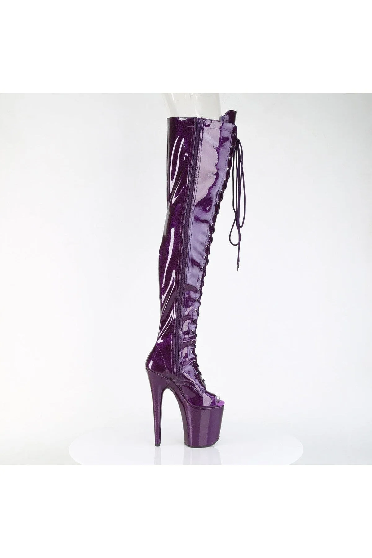Pleaser FLAMINGO-3021GP Thigh Boot