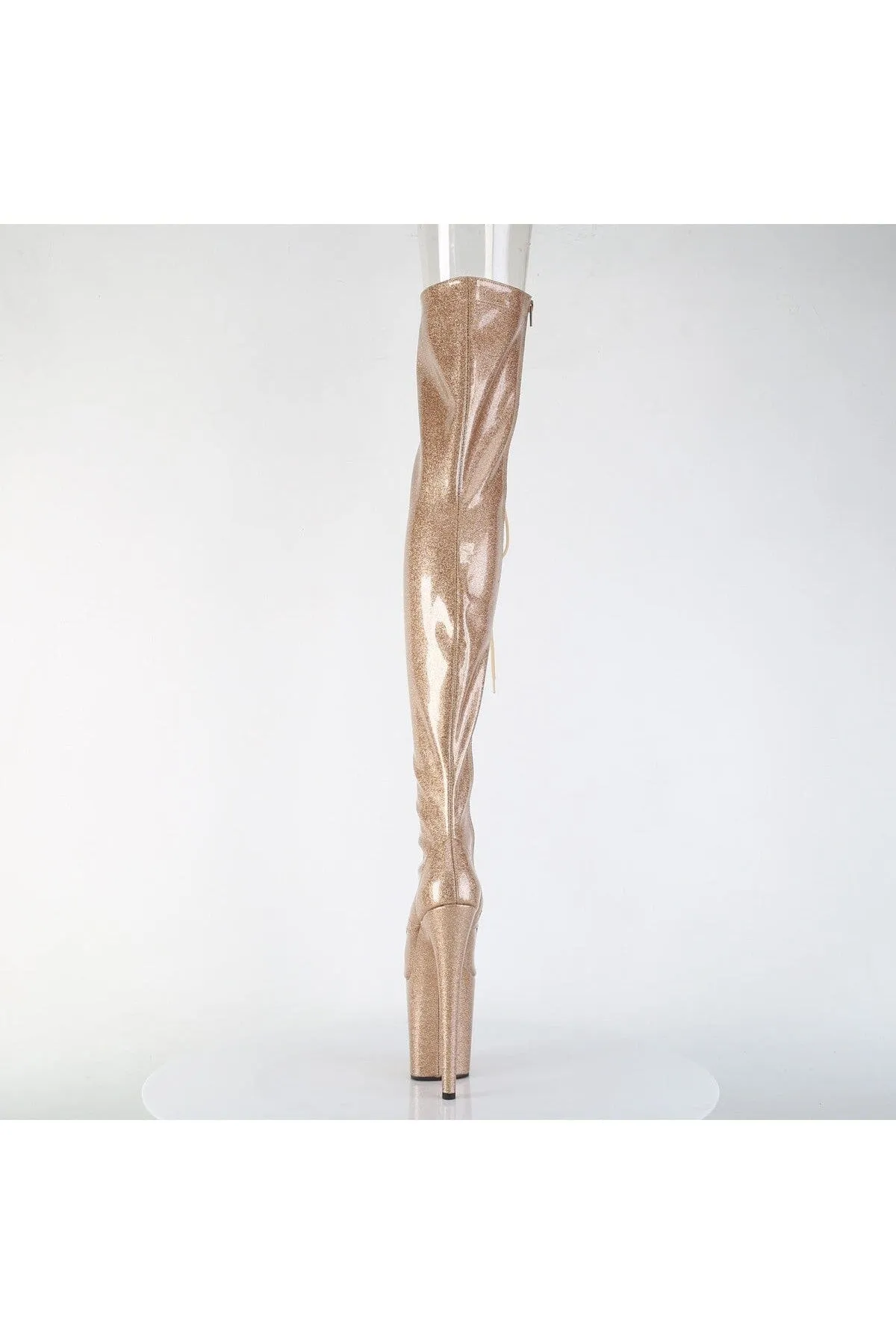 Pleaser FLAMINGO-3021GP Thigh Boot