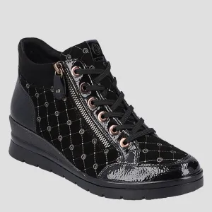 R0773 - BLACK PATENT KOMBI FINAL SALE