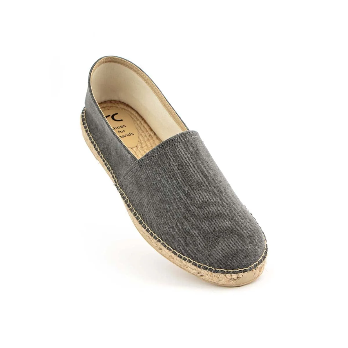 RC Vegan Espadrilles | Wash Black