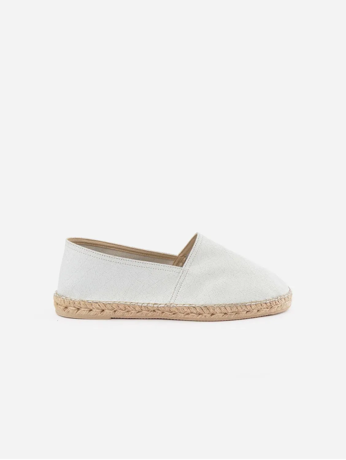RC Vegan Espadrilles | Worn White