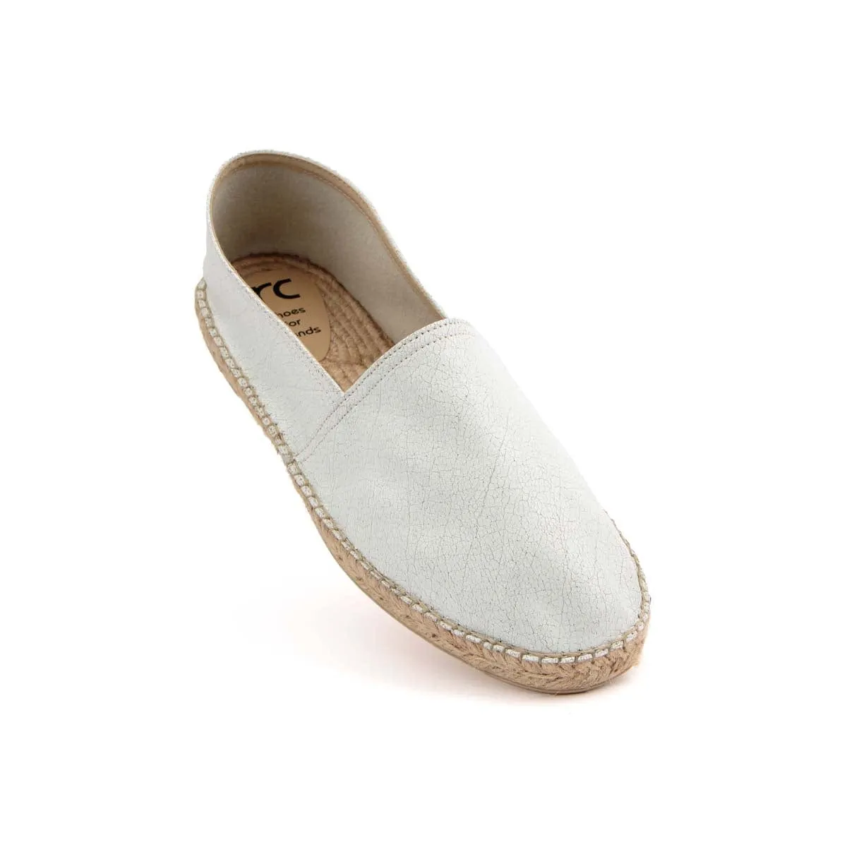 RC Vegan Espadrilles | Worn White