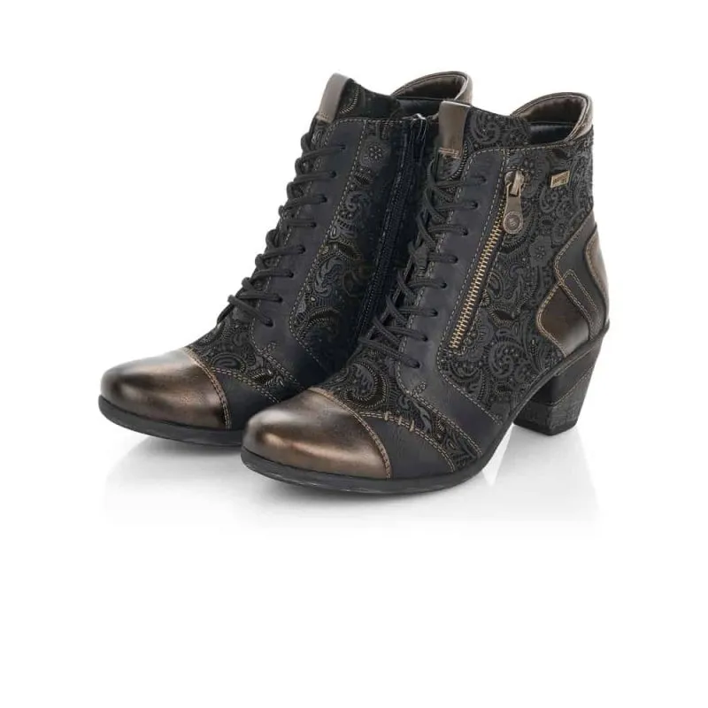 Remonte Women's Cheyanne D8794-02 - Antique/Black