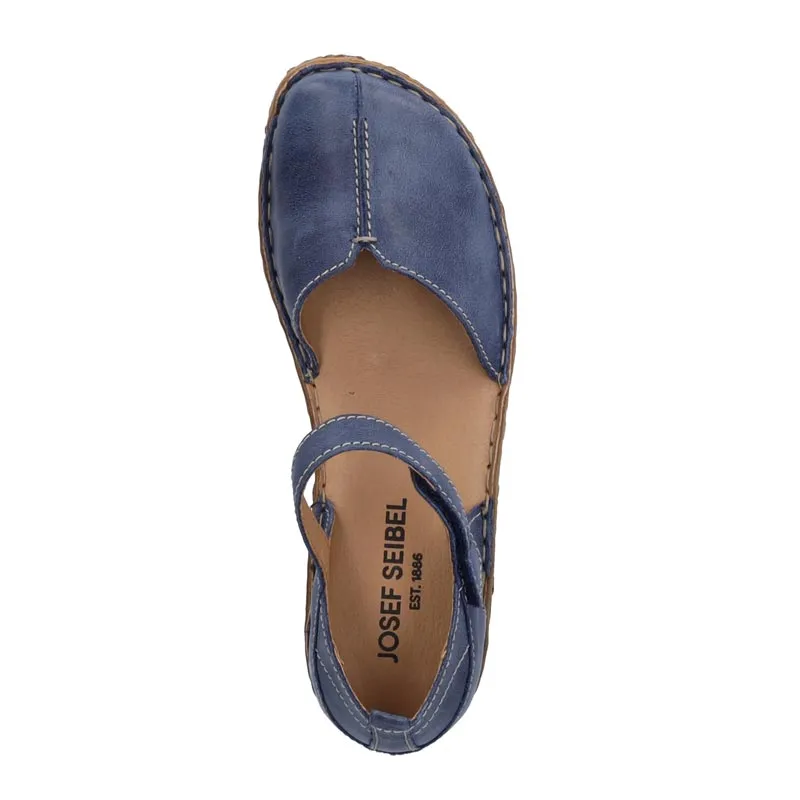 ROSALIE 42 - OCEAN LEATHER FLATS